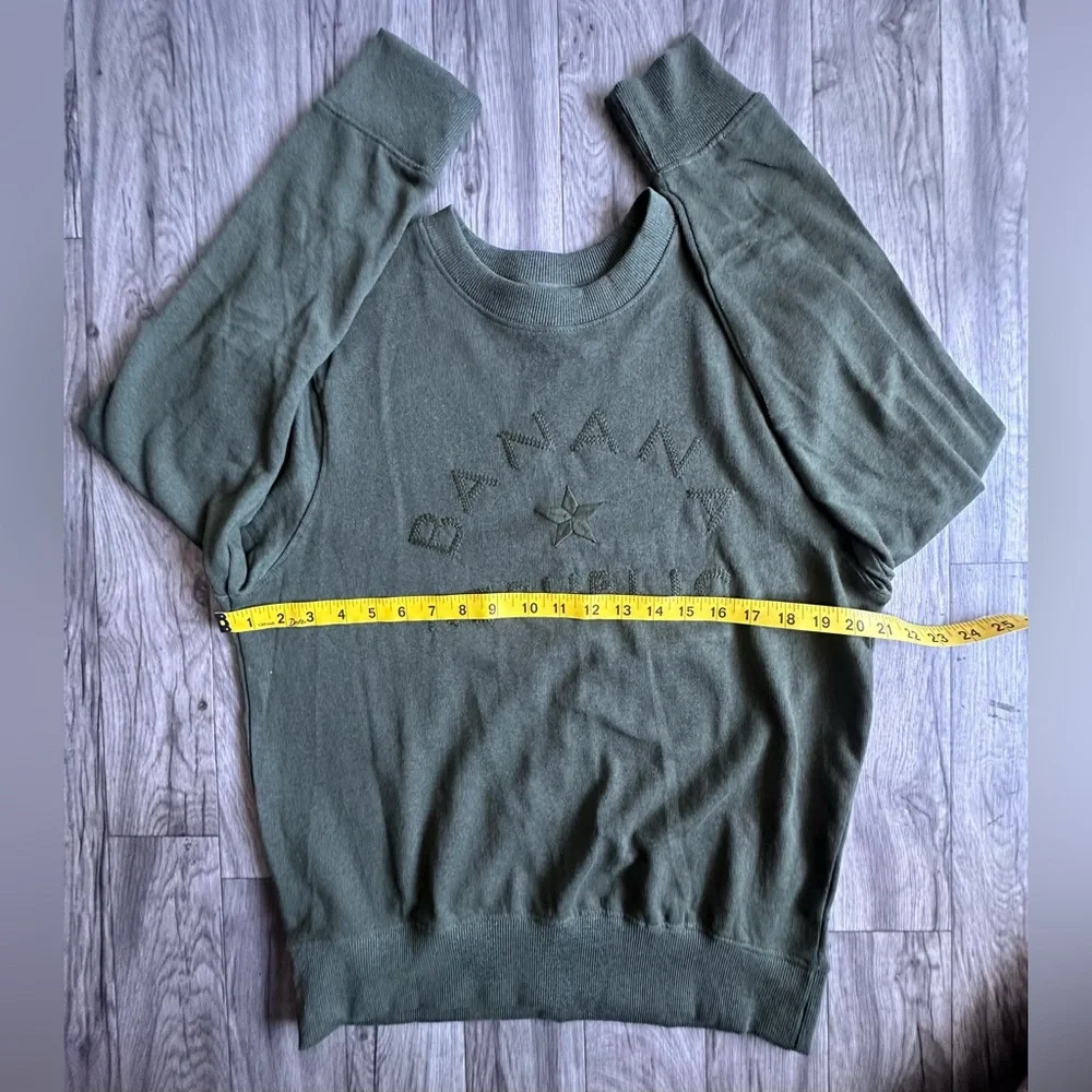 Banana Republic Men's Olive Crewneck Sweater